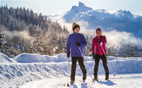 Cross Country Skiing Whistler, Source: Tourism Whistler/Justa Jeskova