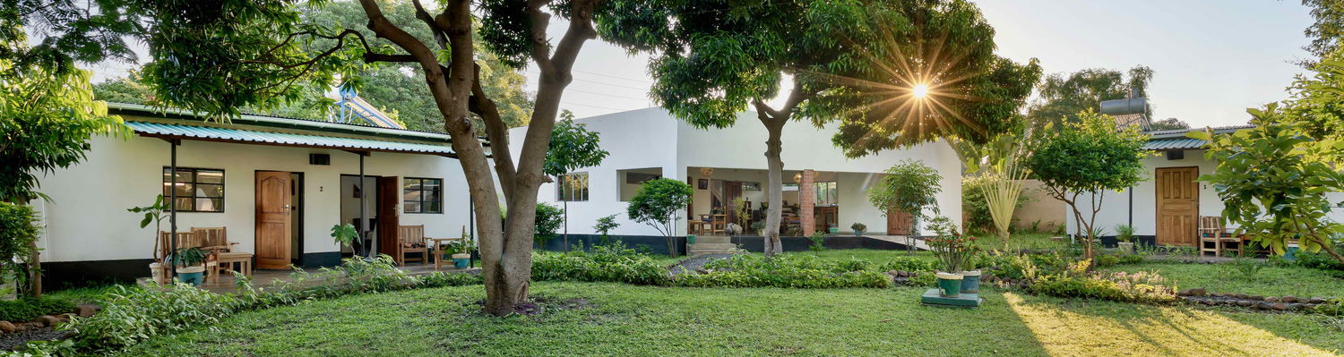 Jardin du lodge