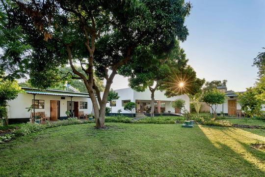 Jardin du lodge
