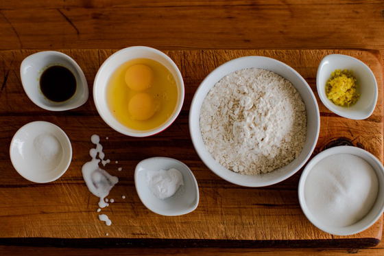 Ingredients for the most divine Lemon Cake Ingredients for the most divine Lemon Cake
