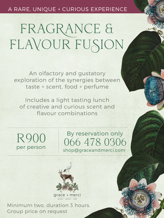 Swellendam Experiences Flavour and Fragrance by Grace+Merci