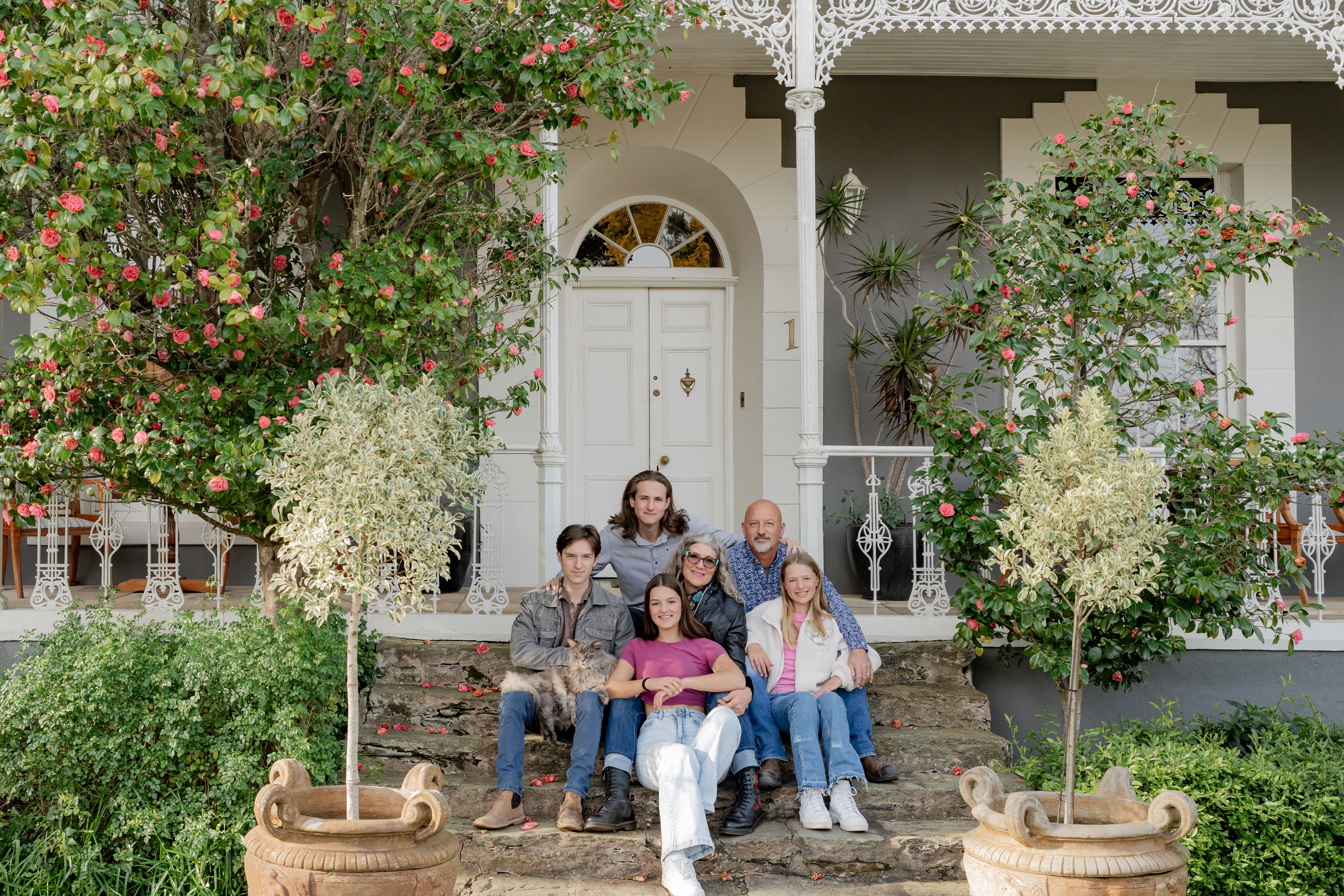 The Walkers, owners of Schoone Oordt Country Hotel