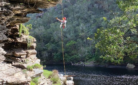 Abseiling in Wilderness, Activities to do in the Garden Route 