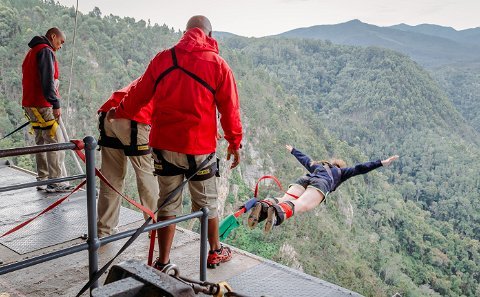 Bungee Jump in Wilderness, Activities to do in the Garden Route 