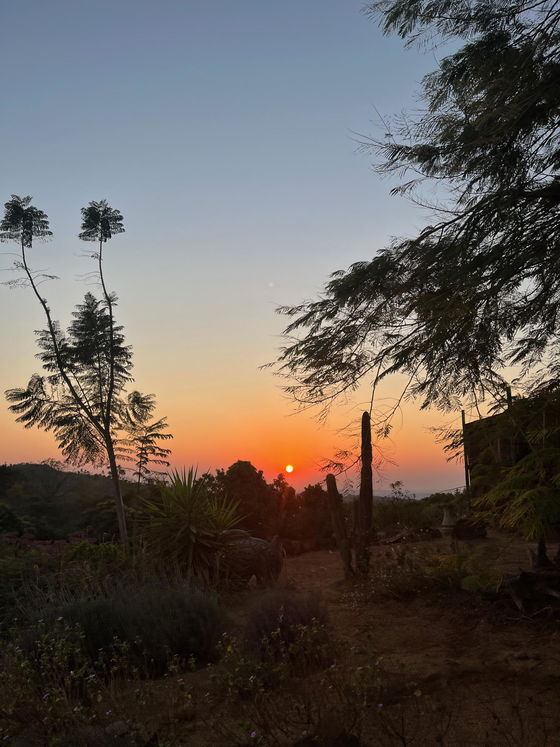 Sunset at Numbi Hills