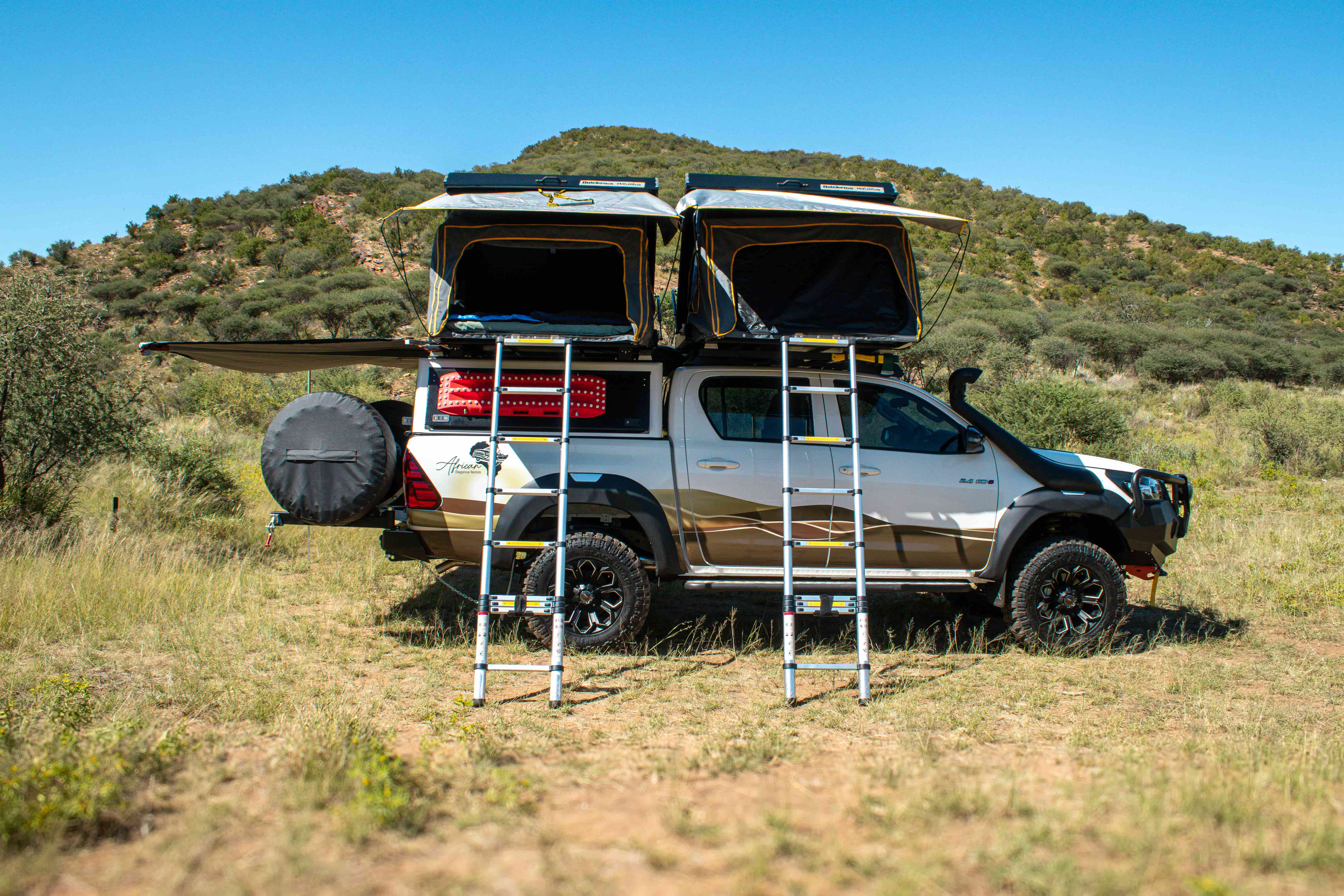 Toyota Hilux Extreme - D/C, 4x4, camping equipped - African