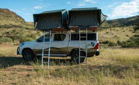 Toyota D/C 4x4 - camping equipped for 3 – 4 pax