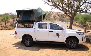 Toyota D/C 4x4 - camping equipped for 1-2 pax