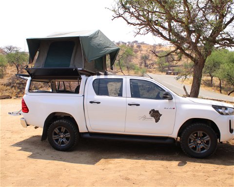 Toyota D/C 4x4 - camping equipped for 1-2 pax