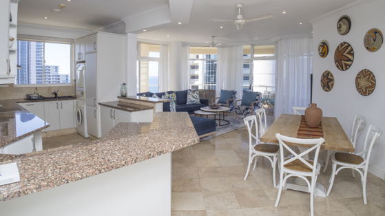 Kitchen & Living Area