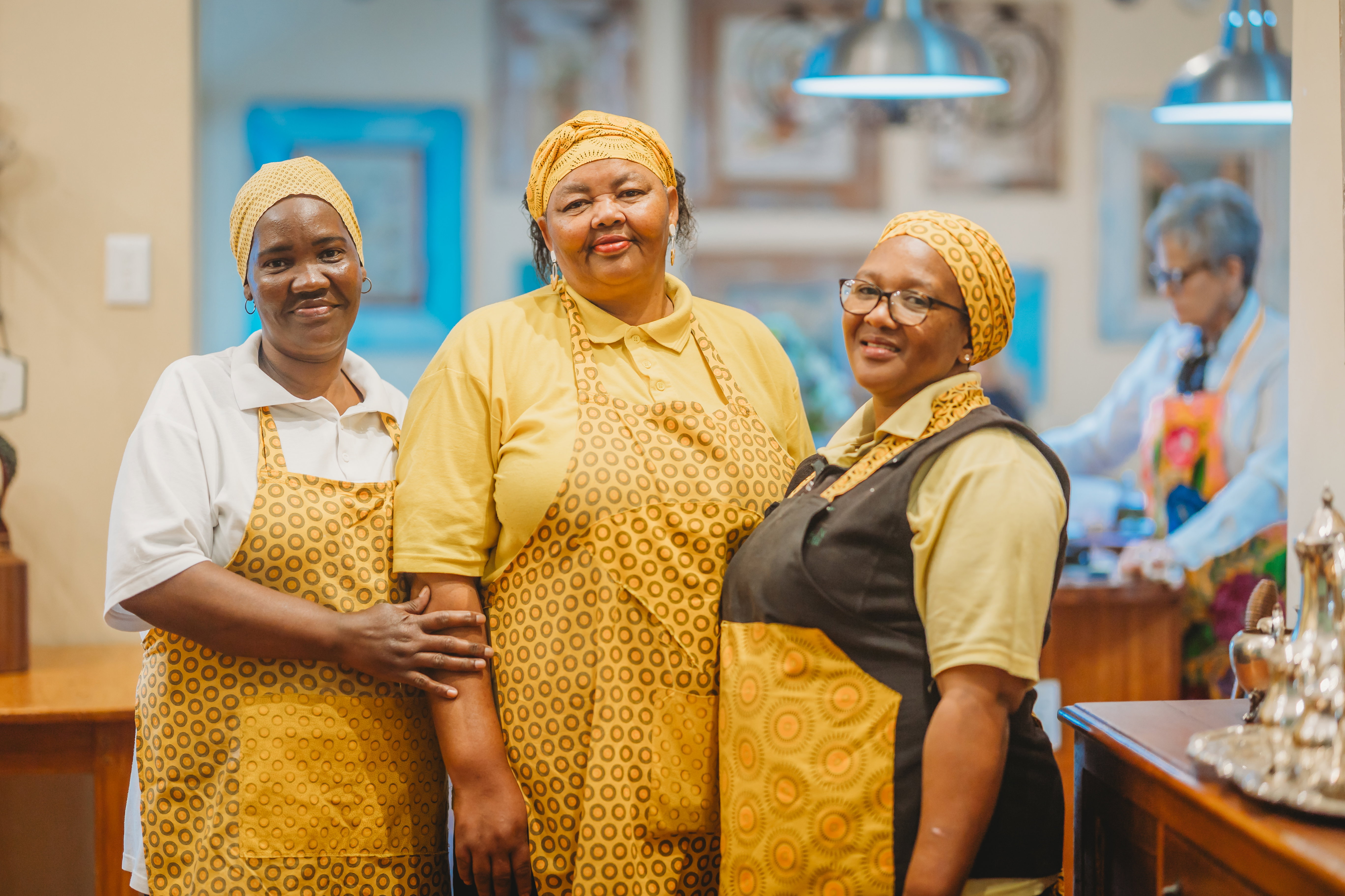 Our ladies will welcome you