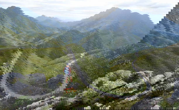 Mountain trails in George