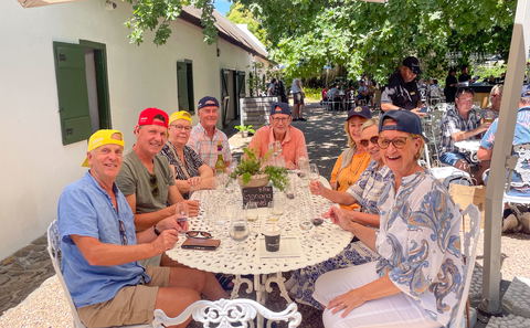 Great food, wine and people