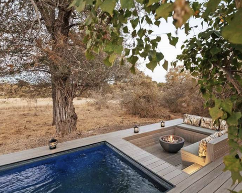 image of romantic escape in south african bush with gonana south african travel