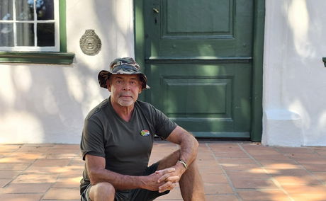 Image showing Jonas Sandstrom on a Cape Winelands tour with gonana south african travel as the head national guide and travel designer
