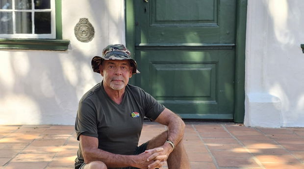 Image showing Jonas Sandstrom on a Cape Winelands tour with gonana south african travel as the head national guide and travel designer