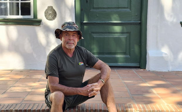 Image showing Jonas Sandstrom on a Cape Winelands tour with gonana south african travel as the head national guide and travel designer