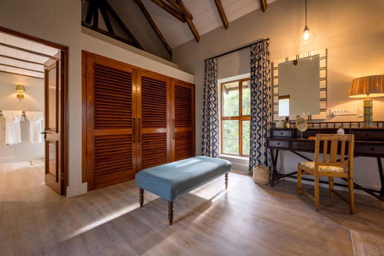 Guest dressing area. Luxury safari lodge Shimungwe. Greater Kruger