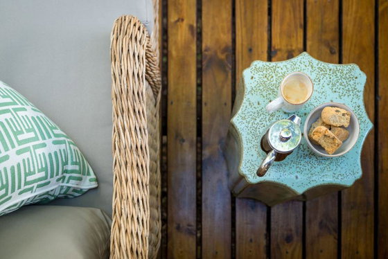 Coffee on your private deck. Luxury safari lodge in Greater Kruger