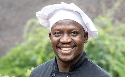 Tsepho, chef at Shimungwe Lodge, Thornybush Game Reserve