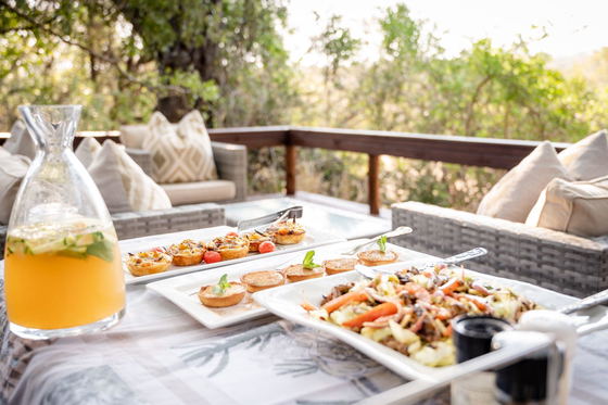 Delicious food, freshly prepared daily by our chef at Shimungwe Lodge Delicious food, freshly prepared daily by our chef at Shimungwe Lodge