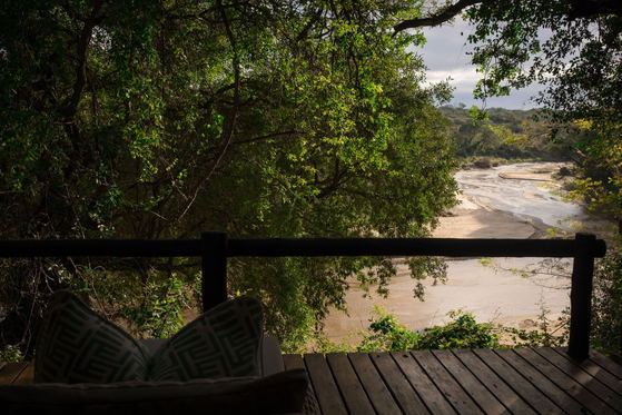 River view from your private deck off your suite at Shimungwe Lodge, Greater Kruger Park River view from your private deck off your suite at Shimungwe Lodge, Greater Kruger Park
