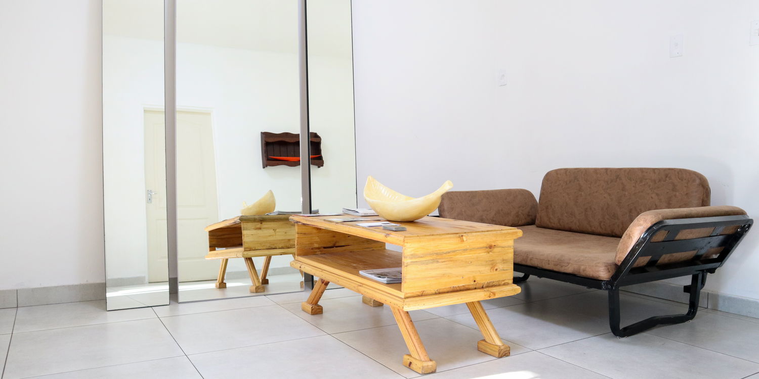 Beautiful lounge area at casa palmeira guesthouse