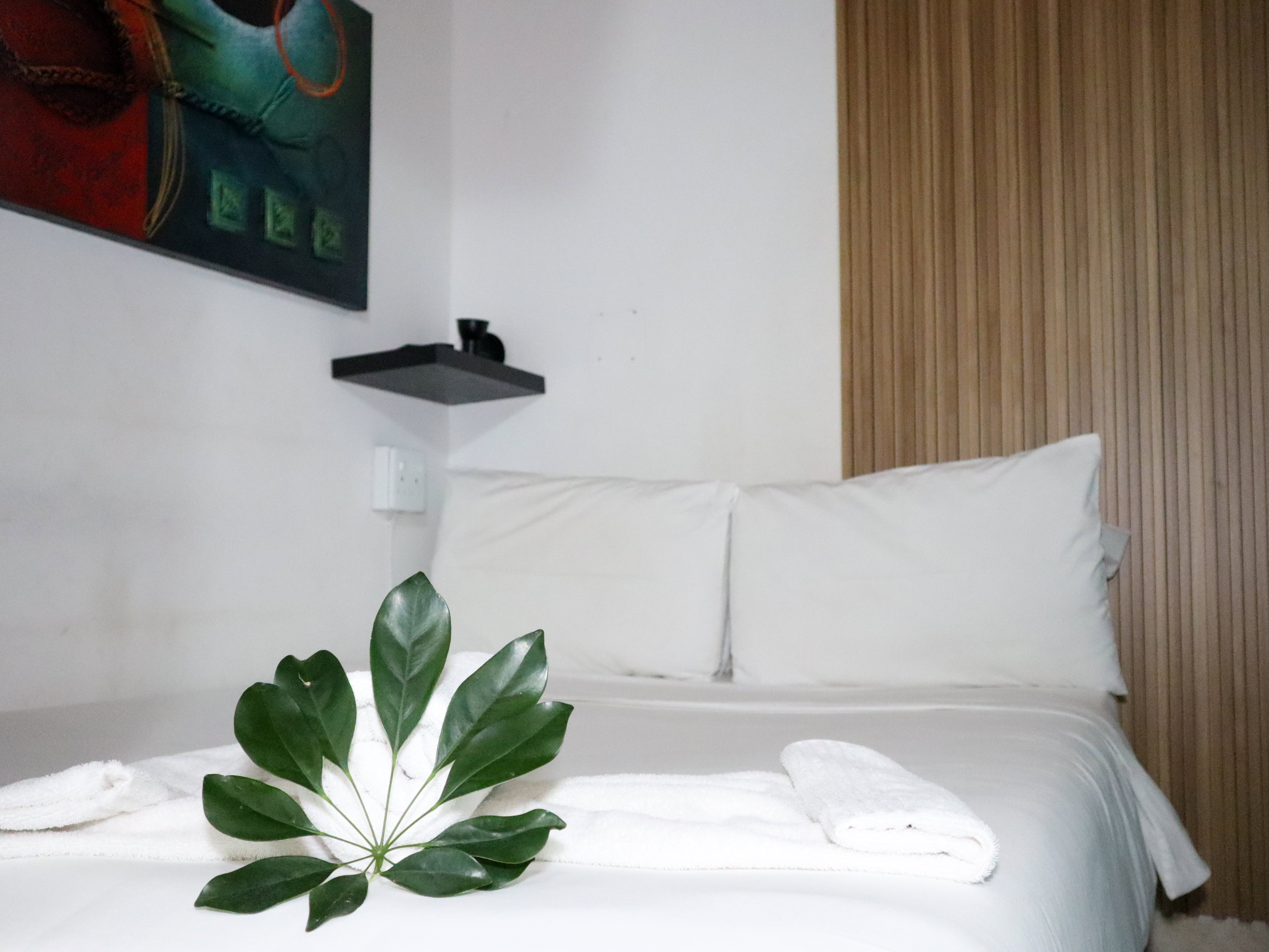 Cozy, intimate space designed for comfort and privacy.