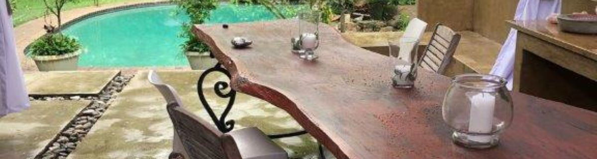 Patio, outdoor entertainment and relaxation 