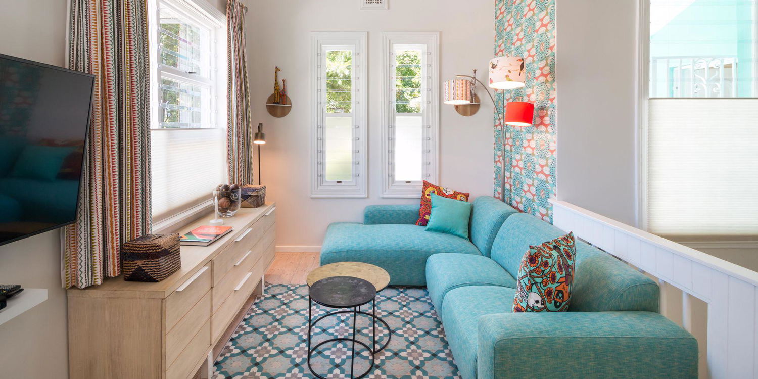 Charm and comfort in a quirky Afro-chic style