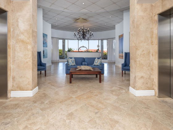 Reception lobby