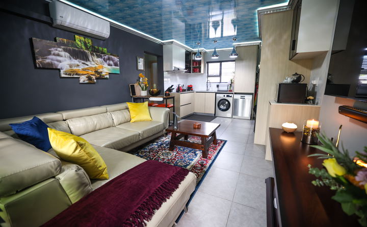 Modern Open Living & Private Space