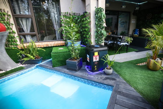 Private outdoor garden and seating area near OR Tambo Airport in Benoni Johannesburg Private outdoor garden and seating area near OR Tambo Airport in Benoni Johannesburg