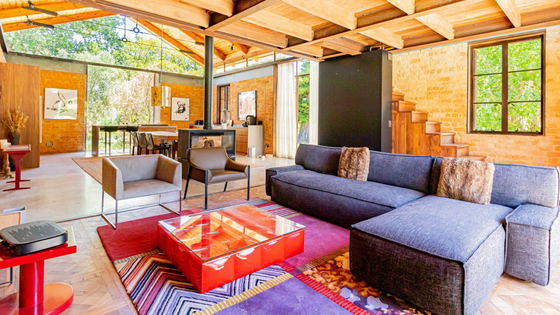 Living space with living room, dining room and kitchen Living space with living room, dining room and kitchen