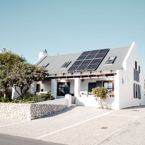 IMage showing exterior of coral villa in paternoster