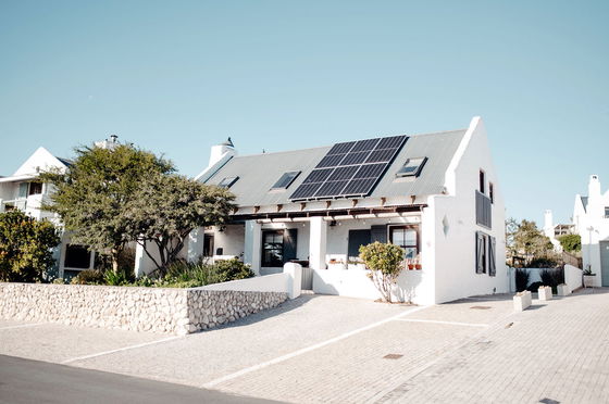 IMage showing exterior of coral villa in paternoster