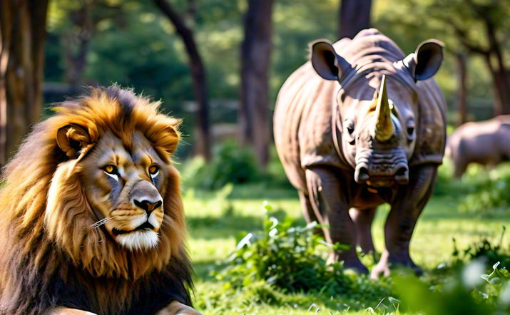 Rhino & Lion Park