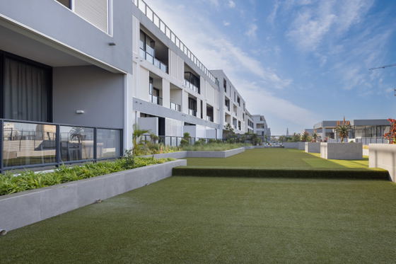 Building exterior and garden
