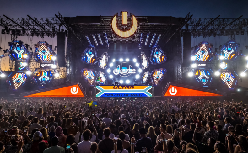The 2025 Ultra Music Festival in Johannesburg, South Africa