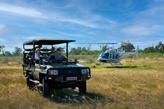 Luxury safari Botswana. Fly in Safari. Helicopter safari. Stay at some of the most iconic destinations in Botswana, on some of the best lodges. Experience the bush from the luxury of a helicopter.  