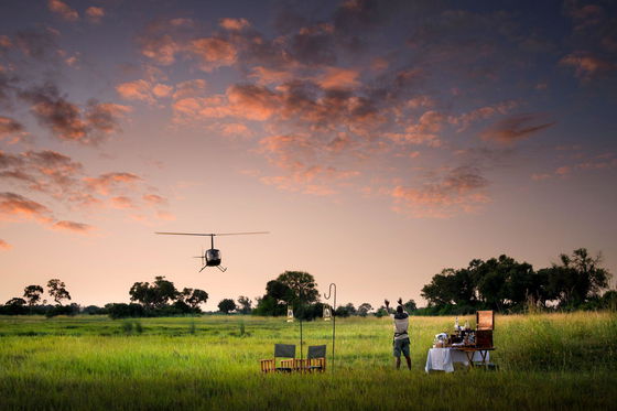 Luxury safari Botswana. Fly in Safari. Helicopter safari. Stay at some of the most iconic destinations in Botswana, on some of the best lodges. Experience the bush from the luxury of a helicopter.  