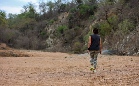 Bush walks