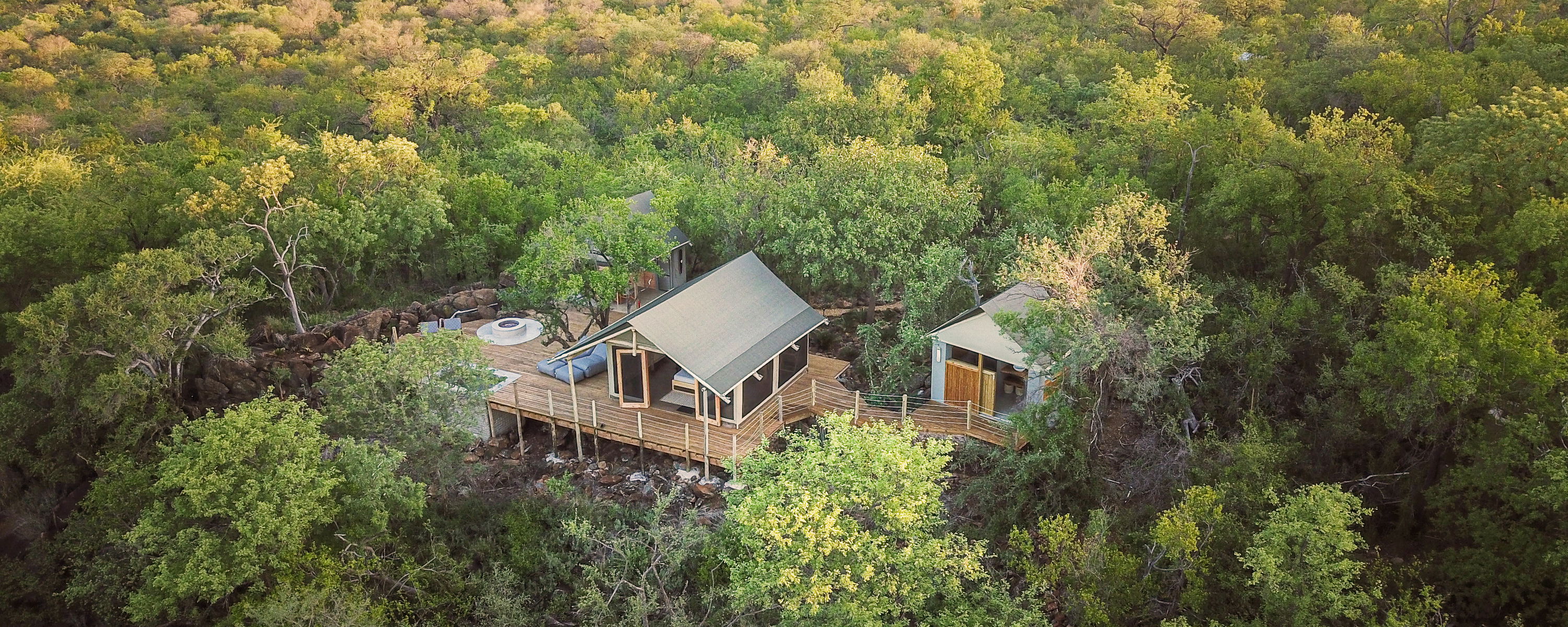romantic bush accommodation near Kruger national park with self catered or fully catered options
