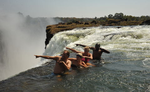 Devils Pool Livingstone Falls