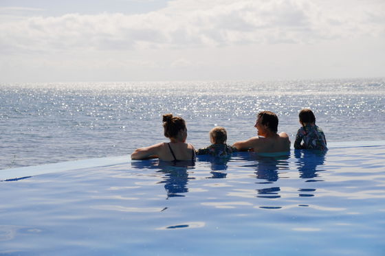 Infinity pool at Blue Zebra