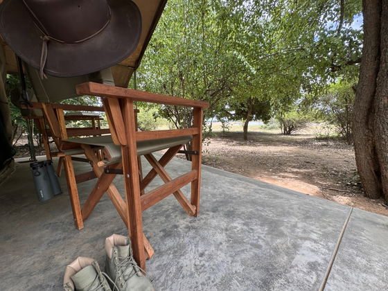 safari tent at Msandile River Lodge safari tent at Msandile River Lodge