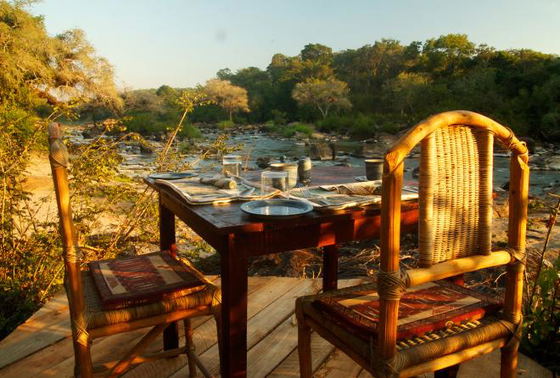breakfast at Bua River breakfast at Bua River