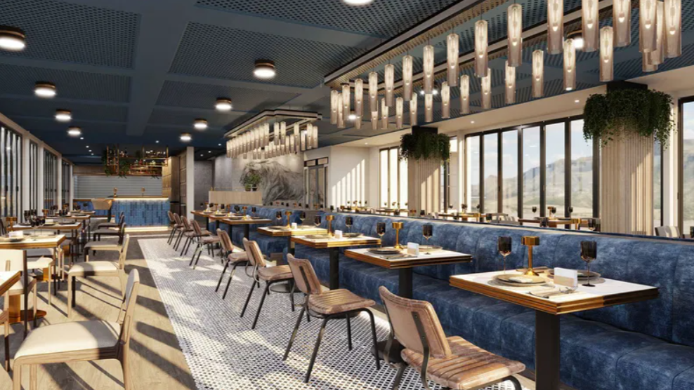 Dining at Sky Restuarant. Open as a venue for private and corporate events. 