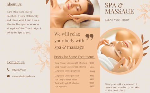 In-Room Spa Menu