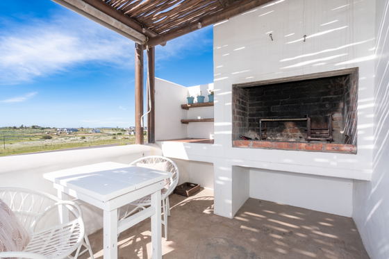 Private balcony with built-in braai and stunning views